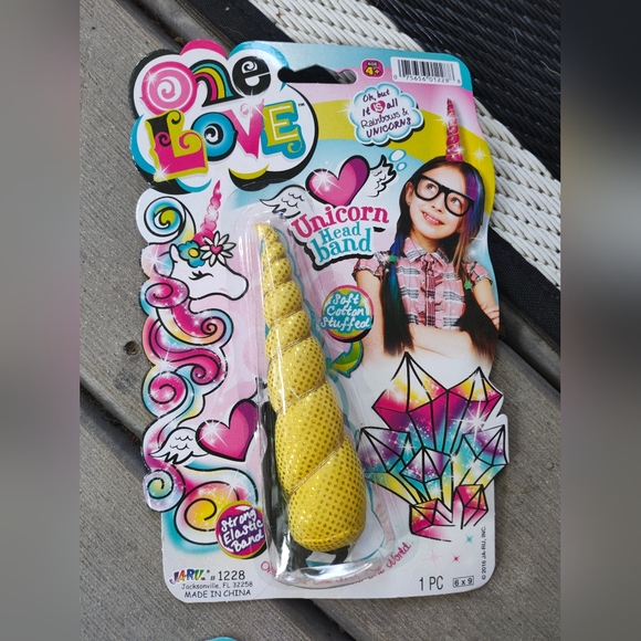 Ja-Ru One Love Sparkle Unicorn Headband - NEW - Picture 3 of 5